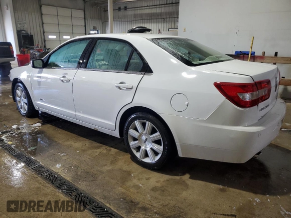 2007 Lincoln MKZ with VIN 3LNHM28T27R636328, listed as a Copart auction lot 42734295 with 111,523 mi miles and Salvage Title. Bid and sale history available at carsss.com. Image 2.