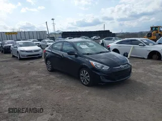 2017 Hyundai Accent SE with VIN KMHCT4AE4HU379719, listed as a IAAI auction lot 41917873 with 49,826 mi miles. Bid and sale history available at carsss.com. Image 1.