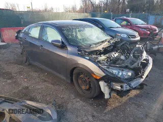 2017 Honda Civic Sedan LX with VIN 2HGFC2F59HH567574, listed as a IAAI auction lot 41499071 with 74,366 mi miles. Bid and sale history available at carsss.com. Image 1.