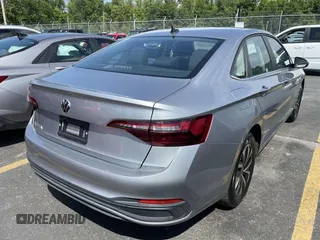 2024 Volkswagen Jetta S with VIN 3VW5M7BU5RM054856, listed as a IAAI auction lot 42744213 with 22,414 mi miles and . Bid and sale history available at DreamBid. Image 4.
