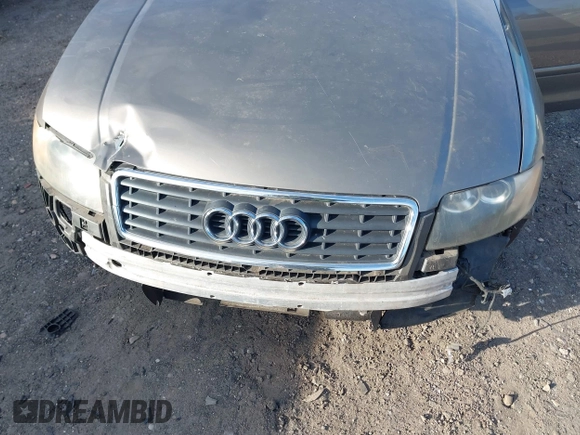 2006 Audi A4 1.8T z VIN WAUAC48H36K003918, wystawiony jako IAAI lot #41098680 z przebiegiem Nie podano mil oraz . Historia ofert i sprzedaży dostępna na DreamBid. Obrazek 6.