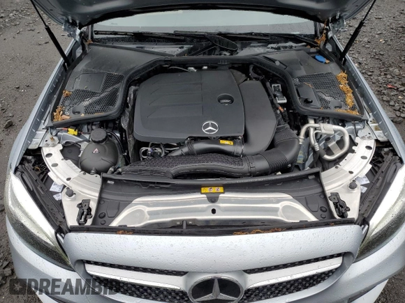 2023 Mercedes-Benz C 300 with VIN W1KWK8EB8PG117149, listed as a Copart auction lot 55835295 with 29,304 mi miles and Salvage Title. Bid and sale history available at DreamBid. Image 11.
