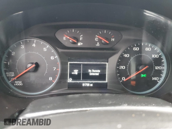 2020 Chevrolet Malibu LT with VIN 1G1ZD5ST3LF038848, listed as a Copart auction lot 81261484 with 81,756 mi miles and Salvage Title. Bid and sale history available at DreamBid. Image 9.