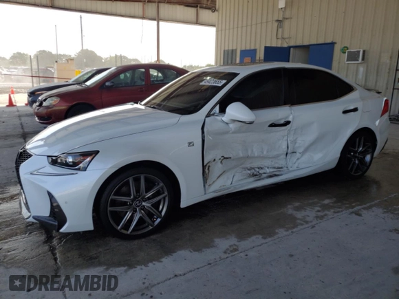 2019 Lexus IS with VIN JTHBA1D24K5092998, listed as a Copart auction lot 49423655 with 39,481 mi miles and Salvage Title. Bid and sale history available at carsss.com. Image 1.