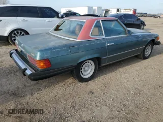 1984 Mercedes-Benz 380 with VIN WDBBA45AXEA010159, listed as a Copart auction lot 43923635 with 139,999 mi miles and Clean Title. Bid and sale history available at carsss.com. Image 3.