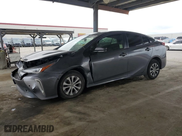 2020 Toyota Prius LE with VIN JTDL9RFU2L3015992, listed as a Copart auction lot 52042125 with 160,995 mi miles and Clean Title. Bid and sale history available at DreamBid. Image 1.