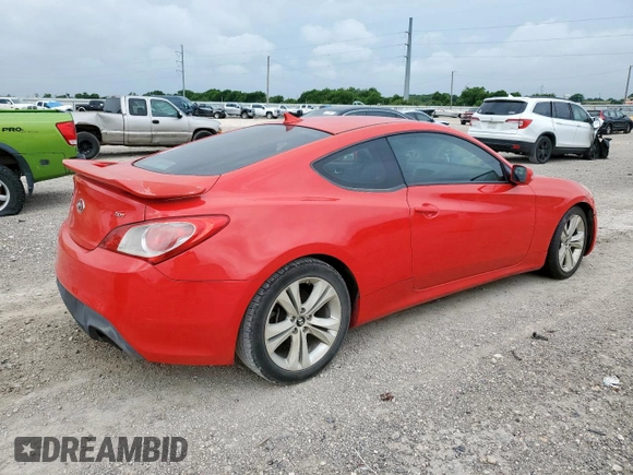 2012 Hyundai Genesis Coupe 2.0T with VIN KMHHT6KD5CU076285, listed as a Copart auction lot 59228515 with 156,070 mi miles and Clean title. Bid and sale history available at DreamBid. Image 3.