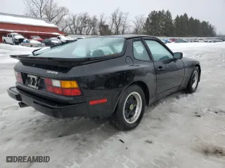 1984 Porsche 944 with VIN WP0AA0944EN465897, listed as a Copart auction lot 47081755 with 11,673 mi miles and Clean Title. Bid and sale history available at carsss.com. Image 3.