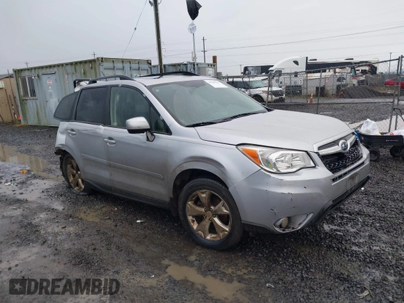 2014 Subaru Forester 2.5i Premium with VIN JF2SJAEC5EH500034, listed as a IAAI auction lot 41308759 with 171,980 mi miles. Bid and sale history available at carsss.com. Image 1.