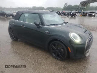 2023 MINI Convertible Cooper S with VIN WMW43DL07P3R08849, listed as a Copart auction lot 58404425 with 23,155 mi miles and Salvage title. Bid and sale history available at DreamBid. Image 4.