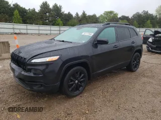 2014 Jeep Cherokee Latitude z VIN 1C4PJLCS8EW288204, wystawiony jako Copart lot #55177395 z przebiegiem 103 922 mil mil oraz Szkoda całkowita • Salvage title. Historia ofert i sprzedaży dostępna na DreamBid. Obrazek 1.