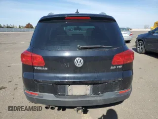 2012 Volkswagen Tiguan SE with VIN WVGAV7AX3CW605413, listed as a Copart auction lot 49847145 with 143,499 mi miles and Salvage Title. Bid and sale history available at DreamBid. Image 6.