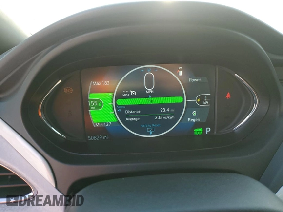2017 Chevrolet Bolt EV Premier with VIN 1G1FX6S02H4179368, listed as a Copart auction lot 53405425 with 50,829 mi miles and Clean title. Bid and sale history available at DreamBid. Image 9.