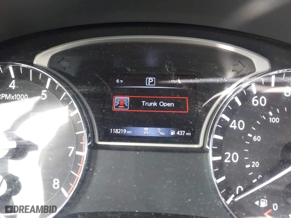 2017 Nissan Altima 2.5 SR with VIN 1N4AL3AP9HC470004, listed as a IAAI auction lot 41564947 with 118,219 mi miles. Bid and sale history available at carsss.com. Image 7.