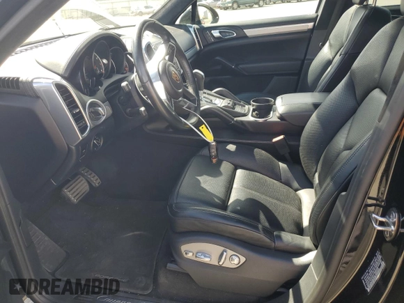 2017 Porsche Cayenne Turbo with VIN WP1AC2A2XHLA92055, listed as a Copart auction lot 52610555 with 82,224 mi miles and Salvage title. Bid and sale history available at DreamBid. Image 7.