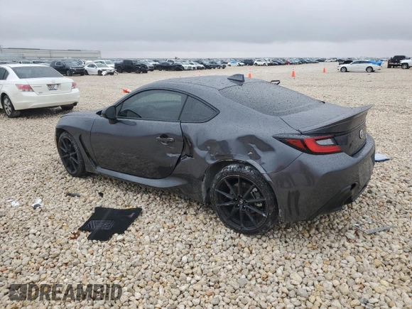 2023 Toyota GR86 Premium with VIN JF1ZNBE12P9766619, listed as a Copart auction lot 44606245 with 6,434 mi miles and Salvage Title. Bid and sale history available at carsss.com. Image 2.