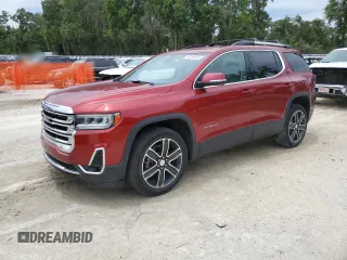 2021 GMC Acadia SLT with VIN 1GKKNMLS1MZ180061, listed as a Copart auction lot 58159935 with 40,136 mi miles and Salvage title. Bid and sale history available at DreamBid. Image 1.
