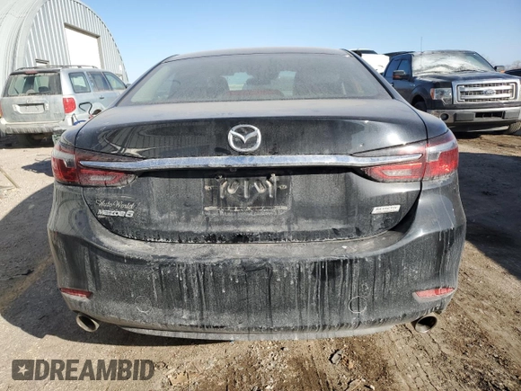 2018 Mazda 6 Touring with VIN JM1GL1VM4J1307609, listed as a Copart auction lot 44361415 with 88,650 mi miles and Salvage Title. Bid and sale history available at DreamBid. Image 6.
