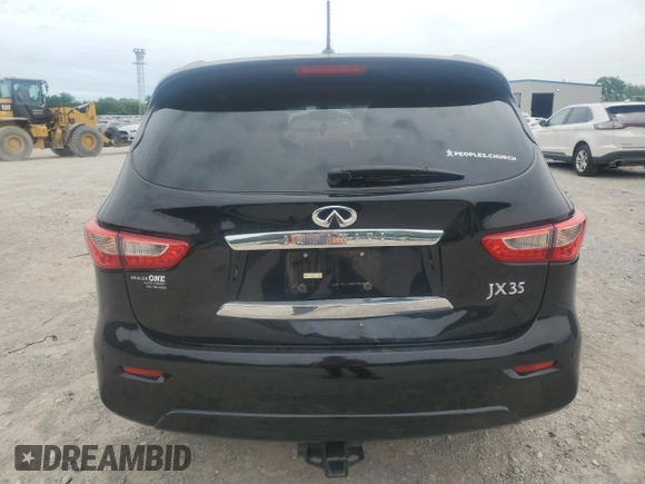 2013 Infiniti JX35 with VIN 5N1AL0MN4DC302540, listed as a Copart auction lot 55790725 with 190,042 mi miles and Clean Title. Bid and sale history available at DreamBid. Image 6.