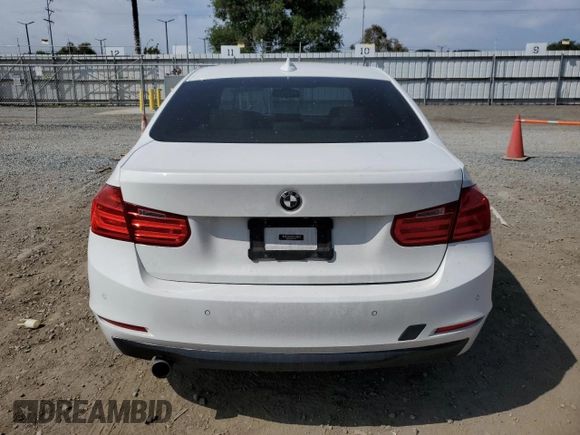 2014 BMW 3 Series 320i with VIN WBA3B1C54EP679917, listed as a Copart auction lot 52806135 with 151,605 mi miles and Salvage Title. Bid and sale history available at carsss.com. Image 6.