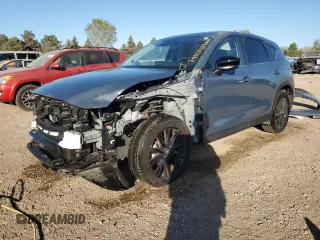 2024 Mazda CX-5 2.5 S Preferred Package with VIN JM3KFBCM3R0365472, listed as a Copart auction lot 74583184 with 7,120 mi miles and Salvage Title. Bid and sale history available at carsss.com. Image 1.