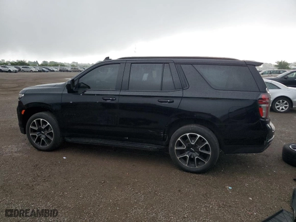 2021 Chevrolet Tahoe RST with VIN 1GNSKRKTXMR406441, listed as a Copart auction lot 62683684 with 67,487 mi miles and Clean Title. Bid and sale history available at carsss.com. Image 2.