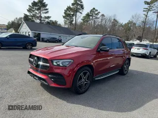 2020 Mercedes-Benz GLE 580 with VIN 4JGFB8GBXLA182049, listed as a Copart auction lot 51418125 with 198,583 mi miles and Clean title. Bid and sale history available at DreamBid. Image 1.