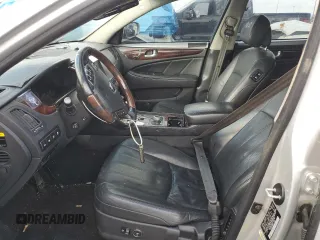 2013 Hyundai Equus Signature with VIN KMHGH4JH8DU058788, listed as a Copart auction lot 46627145 with 80,753 mi miles and Salvage Title. Bid and sale history available at DreamBid. Image 7.