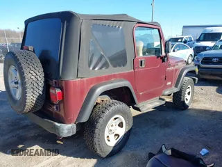 2002 Jeep Wrangler SE with VIN 1J4FA29PX2P748357, listed as a IAAI auction lot 41828109 with 93,941 mi miles and . Bid and sale history available at DreamBid. Image 4.