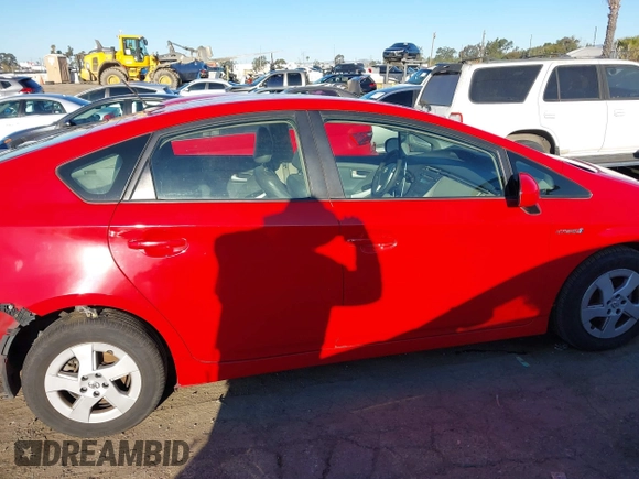2010 Toyota Prius II with VIN JTDKN3DU8A0122759, listed as a IAAI auction lot 41828520 with 143,658 mi miles. Bid and sale history available at carsss.com. Image 14.
