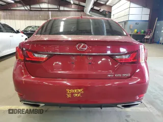 2015 Lexus GS 350 z VIN JTHCE1BL9FA006604, wystawiony jako Copart lot #57788575 z przebiegiem 146 321 mil mil oraz Szkoda całkowita • Salvage title. Historia ofert i sprzedaży dostępna na DreamBid. Obrazek 6.