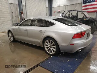 2012 Audi A7 Premium Plus with VIN WAUSGAFC4CN024267, listed as a Copart auction lot 49923675 with 167,639 mi miles and Clean title. Bid and sale history available at DreamBid. Image 2.