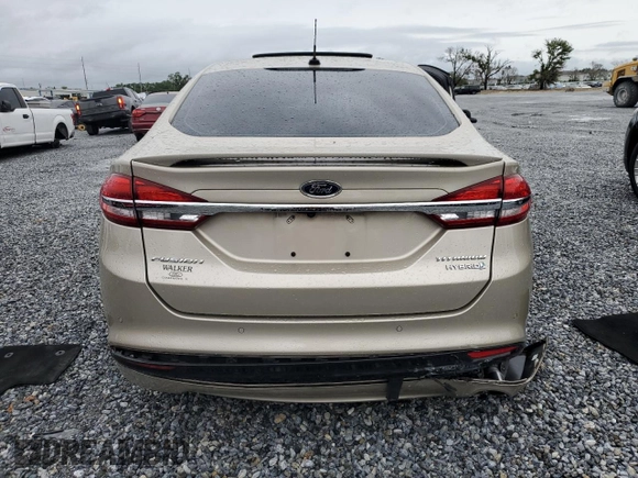 2017 Ford Fusion Hybrid Titanium with VIN 3FA6P0RU5HR359714, listed as a Copart auction lot 59156975 with 84,220 mi miles and Salvage title. Bid and sale history available at DreamBid. Image 6.