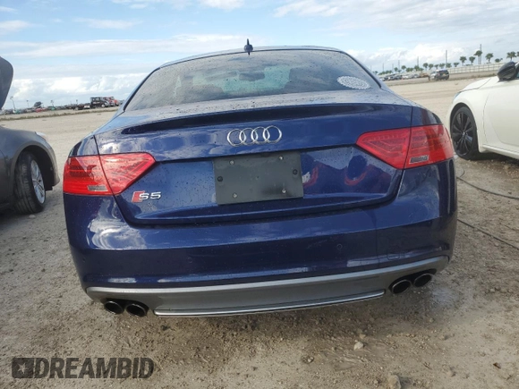 2013 Audi S5 Premium Plus z VIN WAUCGAFR0DA030861, wystawiony jako Copart lot #75106784 z przebiegiem 75 449 mil mil oraz Nie do naprawy • Non repairable. Historia ofert i sprzedaży dostępna na DreamBid. Obrazek 6.