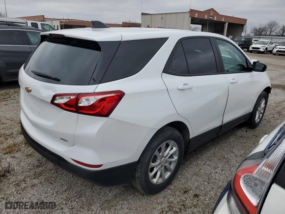2021 Chevrolet Equinox LS with VIN 3GNAXSEV3MS113429, listed as a Copart auction lot 50059085 with 85,452 mi miles and Salvage Title. Bid and sale history available at carsss.com. Image 3.