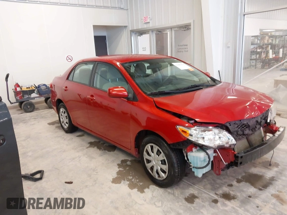 2011 Toyota Corolla L with VIN 2T1BU4EE7BC716220, listed as a IAAI auction lot 41901019 with 192,103 mi miles. Bid and sale history available at carsss.com. Image 13.