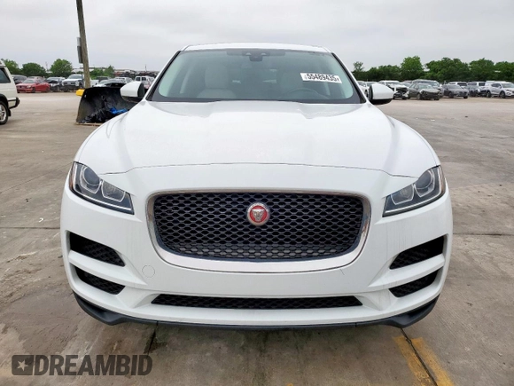 2017 Jaguar F-Pace 35t with VIN SADCS2BV1HA065476, listed as a Copart auction lot 55489435 with 132,229 mi miles and Clean Title. Bid and sale history available at DreamBid. Image 5.