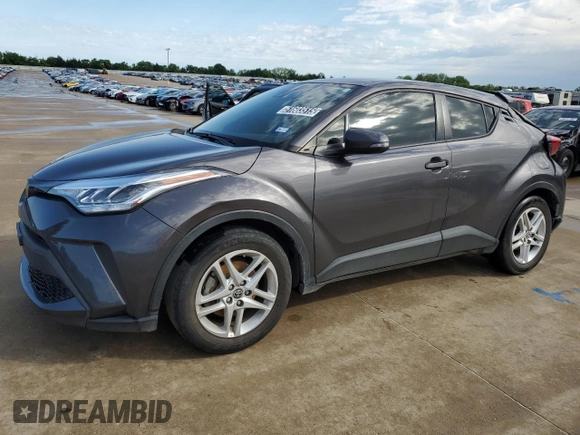 2021 Toyota C-HR LE z VIN JTNKHMBX2M1111227, wystawiony jako Copart lot #51603515 z przebiegiem 73 192 mil mil oraz Czysty tytuł • Clean title. Historia ofert i sprzedaży dostępna na DreamBid. Obrazek 1.