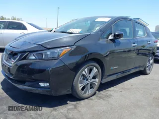 2019 Nissan LEAF SV with VIN 1N4AZ1CP7KC313224, listed as a IAAI auction lot 42289125 with 42,316 mi miles and . Bid and sale history available at DreamBid. Image 2.