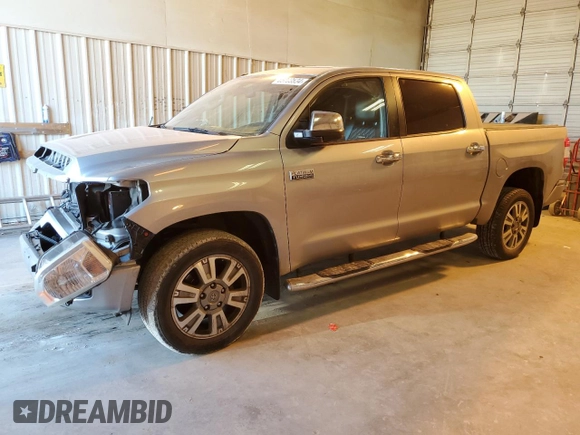 2015 Toyota Tundra Platinum z VIN 5TFGY5F11FX188886, wystawiony jako Copart lot #86793534 z przebiegiem 107 043 mil mil oraz Szkoda całkowita • Salvage title. Historia ofert i sprzedaży dostępna na DreamBid. Obrazek 1.