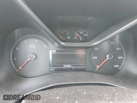 2018 Chevrolet Colorado 4WD Z71 with VIN 1GCPTDE11J1140908, listed as a Copart auction lot 59673205 with 104,799 mi miles and Clean title. Bid and sale history available at DreamBid. Image 9.