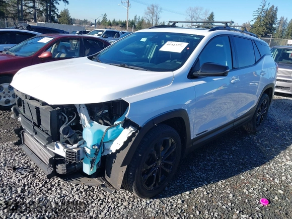 2020 GMC Terrain SLT z VIN 3GKALVEX0LL175567, wystawiony jako IAAI lot #41423772 z przebiegiem 39 742 mil mil oraz . Historia ofert i sprzedaży dostępna na DreamBid. Obrazek 19.