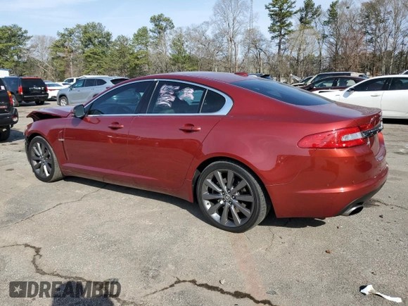 2010 Jaguar XF Premium Luxury with VIN SAJWA0GB9ALR77234, listed as a Copart auction lot 48592735 with 141,164 mi miles and Salvage Title. Bid and sale history available at carsss.com. Image 2.