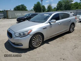 2015 Kia K900 Luxury z VIN KNALW4D40F6017111, wystawiony jako Copart lot #54720955 z przebiegiem 137 649 mil mil oraz Tytuł czysty. Historia ofert i sprzedaży dostępna na DreamBid. Obrazek 1.