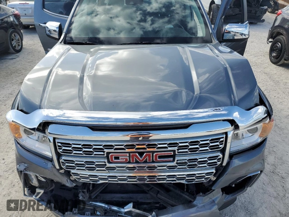 2021 GMC Canyon 4WD Denali with VIN 1GTG6EEN7M1281163, listed as a Copart auction lot 78996944 with 49,299 mi miles and Non Repairable. Bid and sale history available at carsss.com. Image 11.