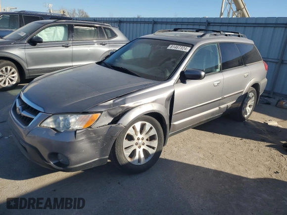 2009 Subaru Outback Ltd with VIN 4S4BP66C697312669, listed as a Copart auction lot 81467324 with 130,674 mi miles and Salvage Title. Bid and sale history available at carsss.com. Image 1.