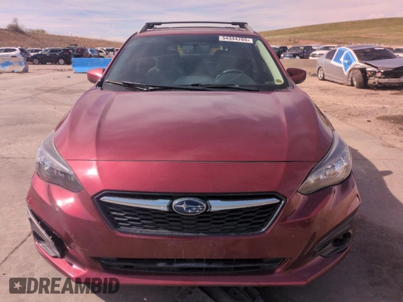 2017 Subaru Impreza Premium z VIN 4S3GTAB67H3731936, wystawiony jako Copart lot #54344765 z przebiegiem 88 564 mil mil oraz Szkoda całkowita • Salvage title. Historia ofert i sprzedaży dostępna na DreamBid. Obrazek 5.