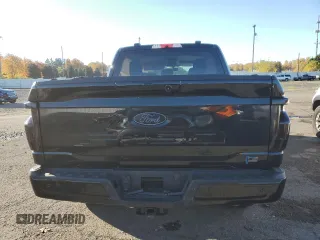 2024 Ford F-150 Lightning Flash with VIN 1FT6W3L78RWG02447, listed as a Copart auction lot 79717984 with 2,081 mi miles and Salvage Title. Bid and sale history available at DreamBid. Image 6.