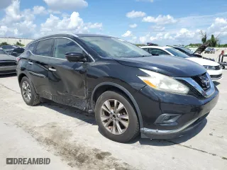 2016 Nissan Murano SV with VIN 5N1AZ2MGXGN117686, listed as a Copart auction lot 72290384 with 147,672 mi miles and Clean Title. Bid and sale history available at carsss.com. Image 4.