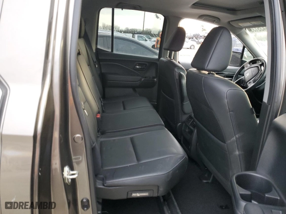 2020 Honda Ridgeline RTL-E with VIN 5FPYK3F73LB001479, listed as a Copart auction lot 44435135 with 0 mi miles and Salvage Title. Bid and sale history available at carsss.com. Image 10.